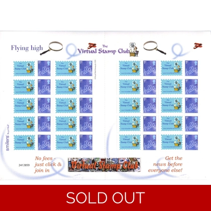 LZ02 Virtual Stamp Club Personalised Smilers Sheet